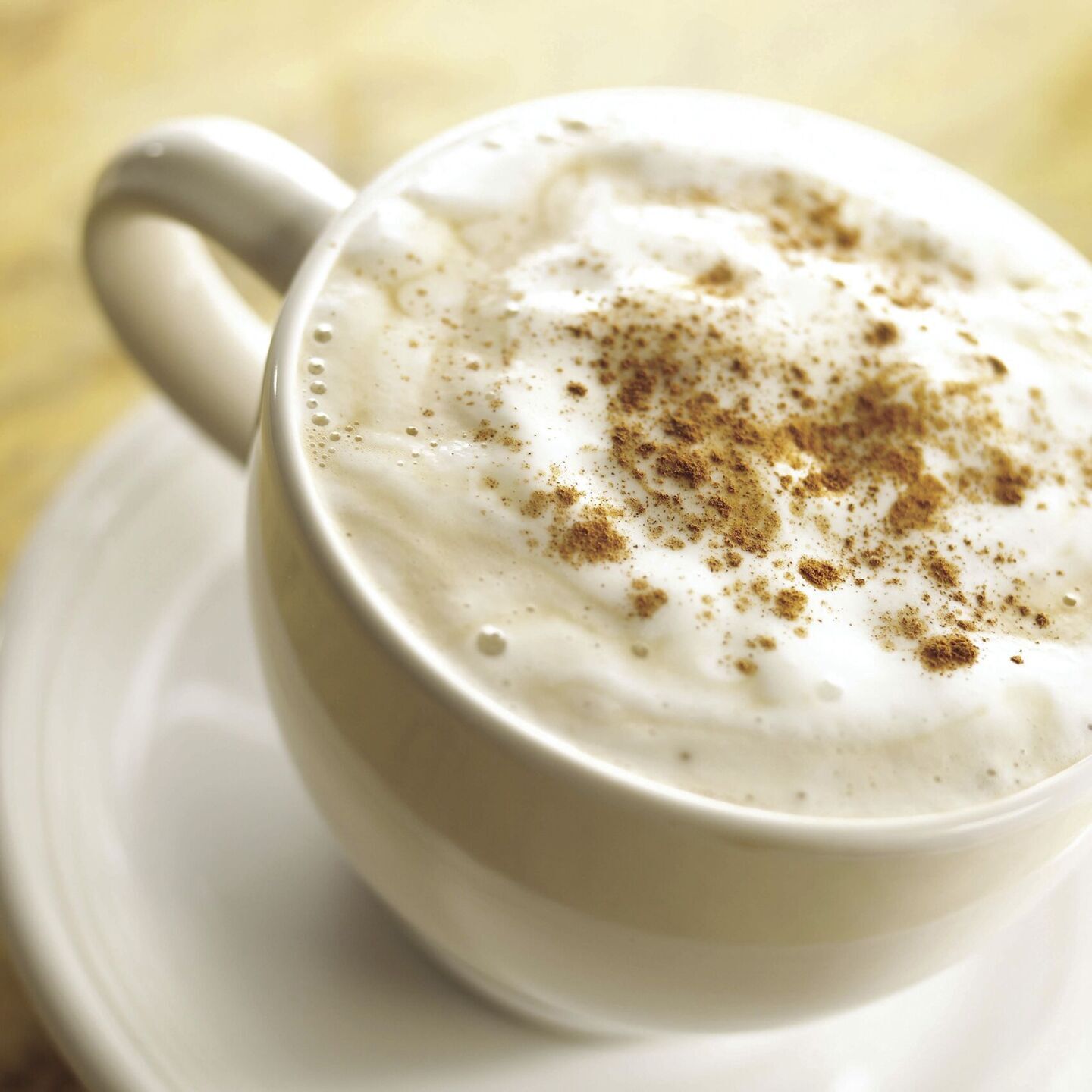 Make a foamy latte.